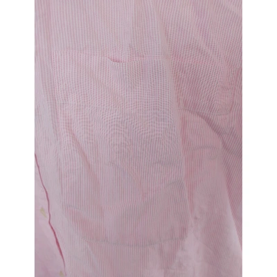 Pre-owned Giorgio Armani Shirt In Pink