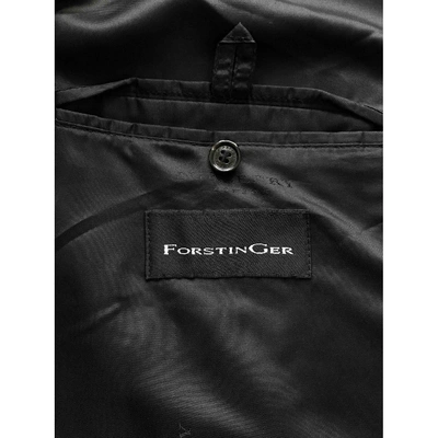 Pre-owned Burberry Wool Coat In Anthracite