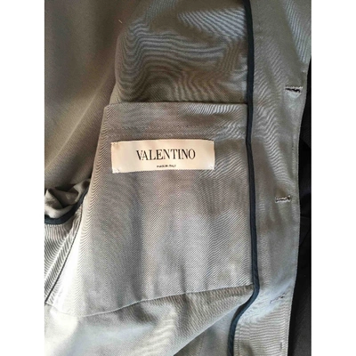 Pre-owned Valentino Jacket In Grey