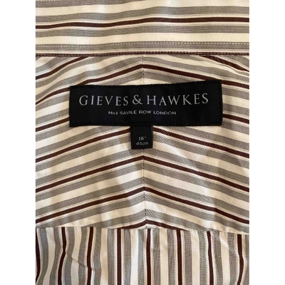 Pre-owned Gieves & Hawkes Shirt In White