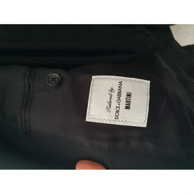 Pre-owned Dolce & Gabbana Black Wool Suits