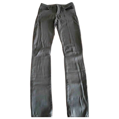 Pre-owned Helmut Lang Grey Jeans