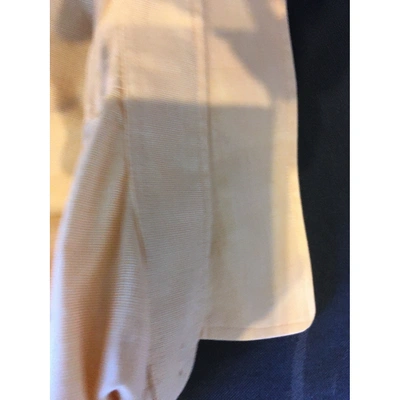 Pre-owned Hugo Boss Shirt In Yellow