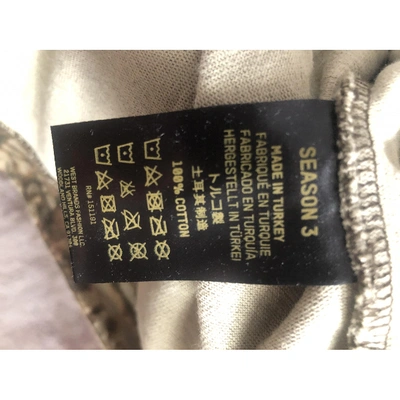 Pre-owned Yeezy Khaki Cotton Knitwear & Sweatshirts