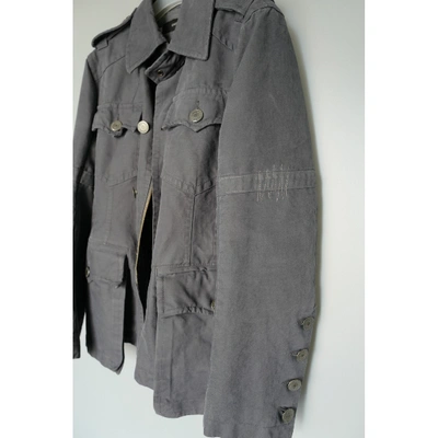 Pre-owned Dsquared2 Jacket In Grey