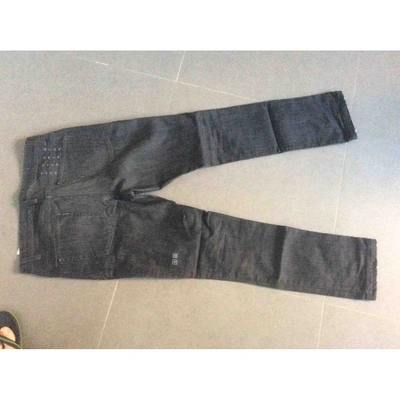 Pre-owned Ksubi Slim Jean In Black