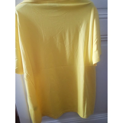 Pre-owned Jw Anderson T-shirt In Yellow