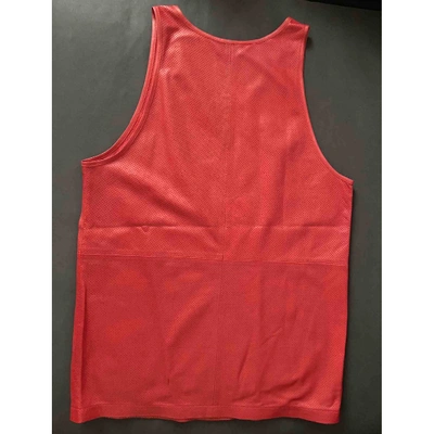 Pre-owned Les Hommes Red T-shirt