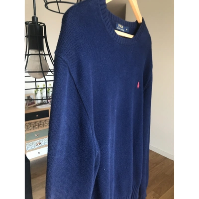 Pre-owned Polo Ralph Lauren Blue Cotton Knitwear & Sweatshirts