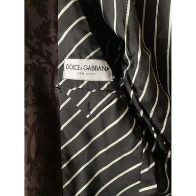 Pre-owned Dolce & Gabbana Vest In Burgundy