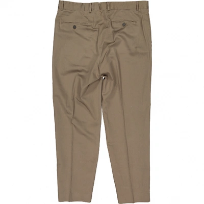 Pre-owned Fendi Trousers In Brown