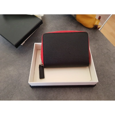 Pre-owned Montblanc Leather Wallet In Multicolour