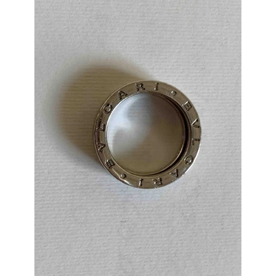 Pre-owned Bulgari Save The Children Silver Ring