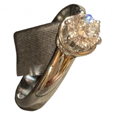 Pre-owned Damiani White Gold Ring