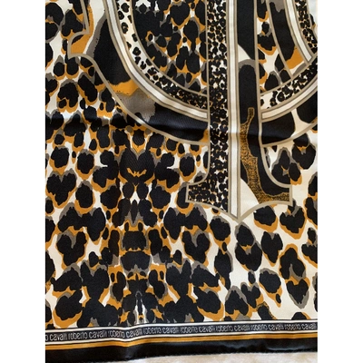 Pre-owned Roberto Cavalli Silk Scarf