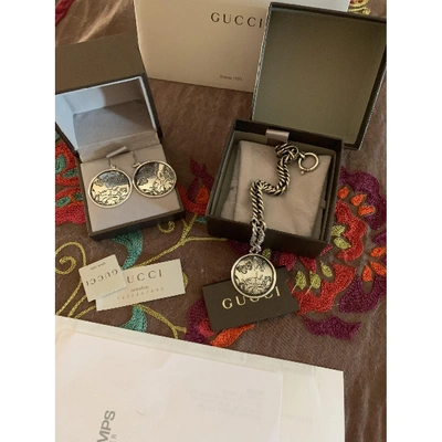 Pre-owned Gucci Silver Silver Jewellery Set