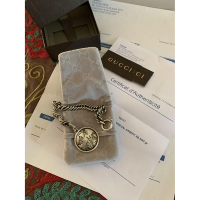 Pre-owned Gucci Silver Silver Jewellery Set