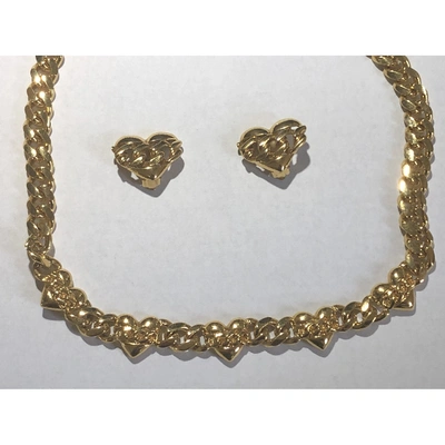 Pre-owned Nina Ricci Earrings In Gold