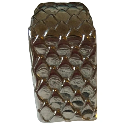 Pre-owned Just Cavalli Ring In Metallic