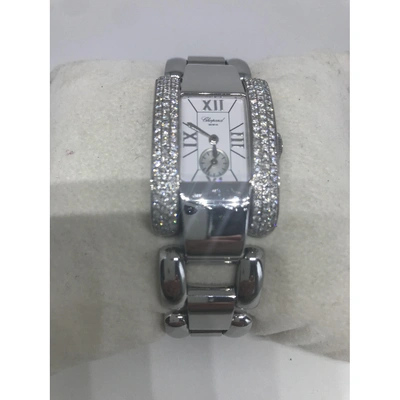 Pre-owned Chopard La Strada Silver Steel Watch