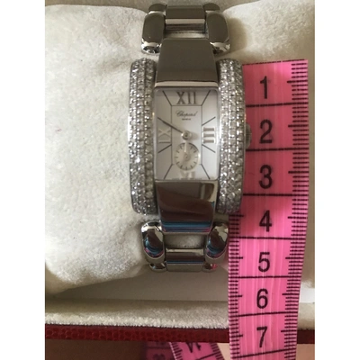 Pre-owned Chopard La Strada Silver Steel Watch
