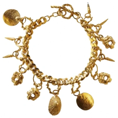 Pre-owned Orit Elhanati Gold Gold Plated Bracelet