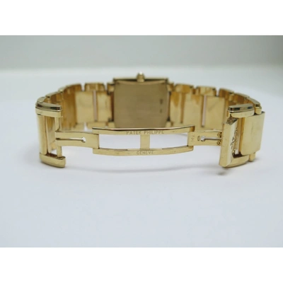 Pre-owned Patek Philippe Twenty Four Gold Yellow Gold Watch