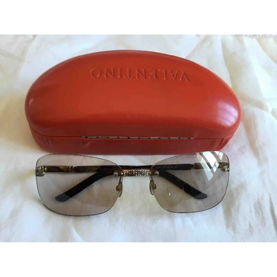 Pre-owned Valentino Metal Sunglasses