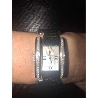 Pre-owned Chopard La Strada Watch In Silver