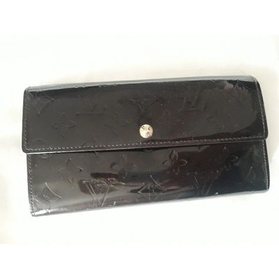 Pre-owned Louis Vuitton Virtuose Patent Leather Wallet In Other