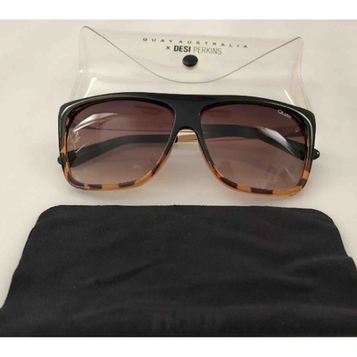Pre-owned Quay Brown Sunglasses