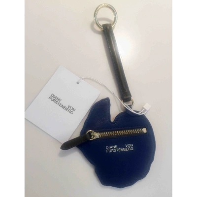 Pre-owned Diane Von Furstenberg Leather Key Ring In Multicolour