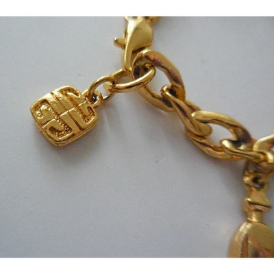 Pre-owned Givenchy Gold Metal Bracelet