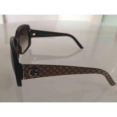 Pre-owned Gucci Brown Sunglasses