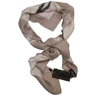 Pre-owned Giorgio Armani Silk Handkerchief In Multicolour