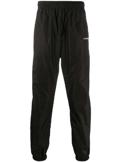Shop Off-white Bookish Track Pants In Black