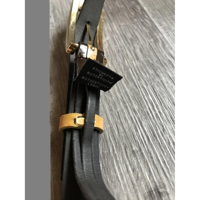 Pre-owned Versace Jeans Leather Belt