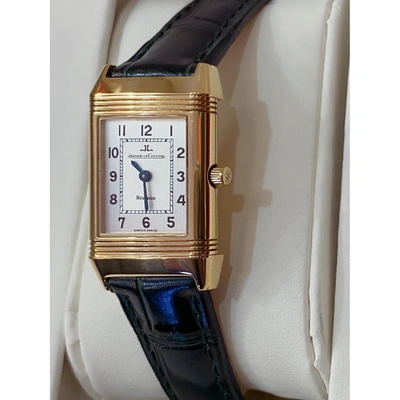 Pre-owned Jaeger-lecoultre Reverso Gold Pink Gold Watch