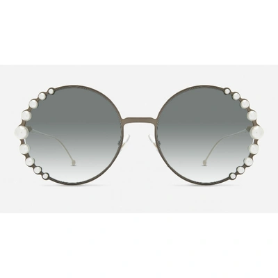 Pre-owned Fendi Metal Sunglasses