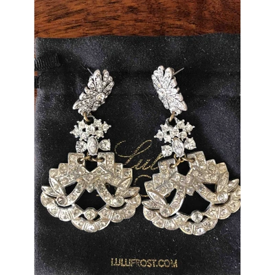 Pre-owned Lulu Frost Silver Silver Plated Earrings