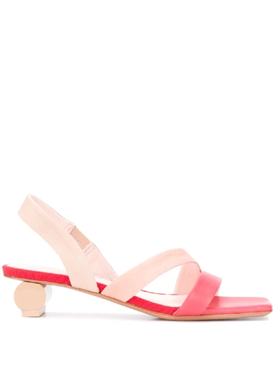 Shop Anna Baiguera Artemis 35mm Sandals In Pink