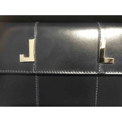 Pre-owned Lanvin Leather Purse In Blue