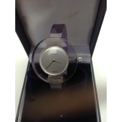 Pre-owned Gucci Steel Watch