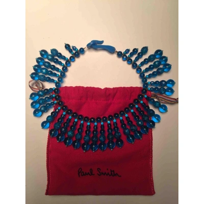 Pre-owned Paul Smith Necklace In Turquoise