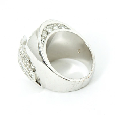 Pre-owned Dior Silver Metal Ring