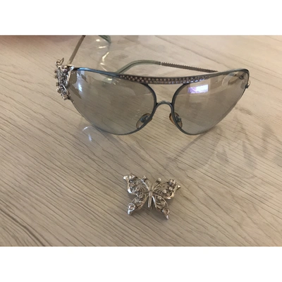 Pre-owned Valentino Metallic Metal Sunglasses