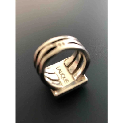 Pre-owned Lalique Silver Silver Ring