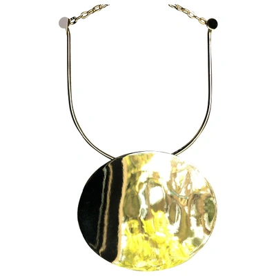 Pre-owned Carven Necklace In Gold