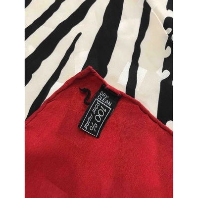 Pre-owned Balenciaga Silk Neckerchief In Multicolour