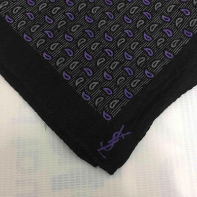 Pre-owned Saint Laurent Silk Handkerchief In Other